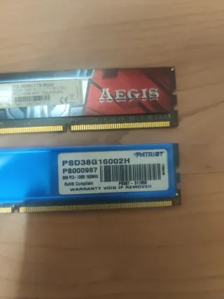 DDR3 8GBx2 1600 1.5V