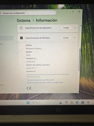 HP 15-db1010ns AMD Ryzen 7 2.3GHz