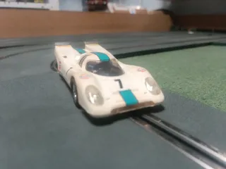 Porsche 917 Exin Scalextric Blanco