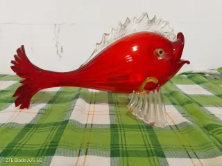 Scultura Murano vintage in vetro anni 70