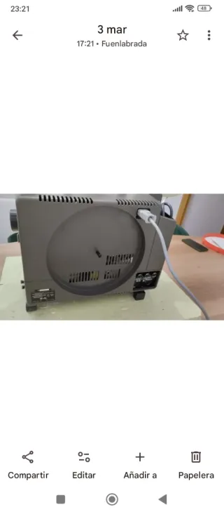 Proyector Elmo 16mm AL Óptico Magnético