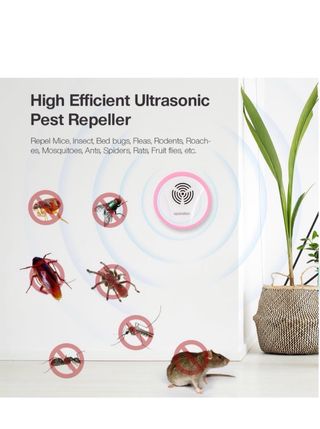 Repellente Ultrasuoni Topi e Insetti (Set 6)