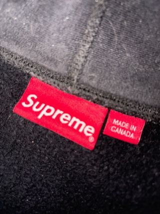 Supreme Sudadera con Capucha Negro Gems
