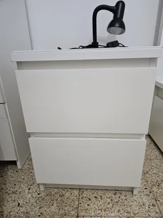 Cama + Colchón + Mesita Noche