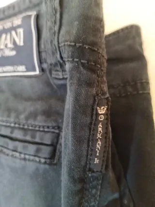 Pantalón Armani Junior azul