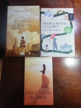 lote num 21 de 3 libros