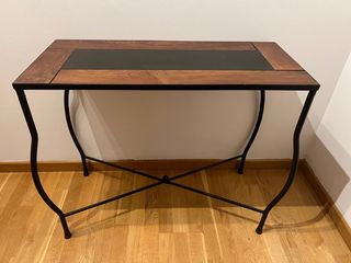 Consola aparador madera y metal