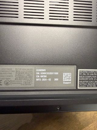 ASUS ROG Zephyrus G16 GU605MV Gaming Laptop