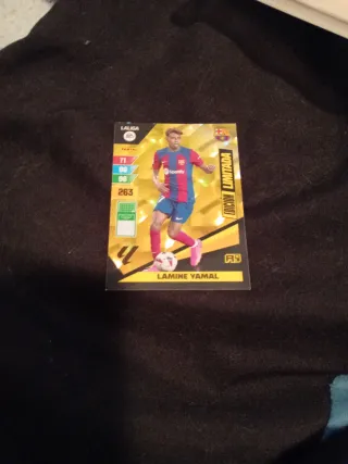 3 Cromos Lamine Yamal Balón de Oro Edición Limitad