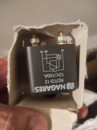 Relé NAGARE RDT/3-12 12V/100A