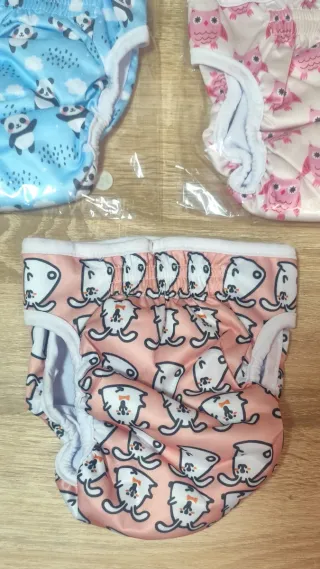 3 Pannolini Lavabili per Cani