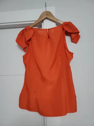 Blusa Adolfo Dominguez Naranja Talla L