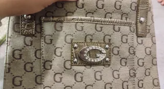 Borsa Beige/Marrone Donna Gold Bags