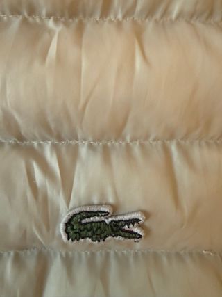 Giubbotto Lacoste Beige Donna Taglia M