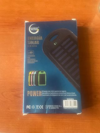 Cargador Solar Rainbow Walker 5000mAh RW-8314