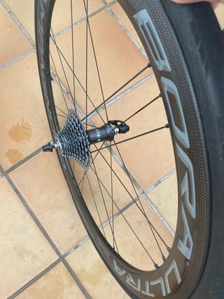 Ruedas Campagnolo Bora Ultra 50mm para zapata.