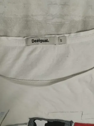Camiseta Desigual Talla L Estampada