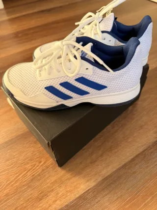 Sapatilhas Adidas Criança Azul e Branco