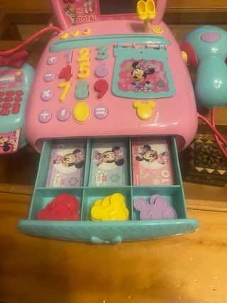Caja Registradora Minnie Mouse Juguete