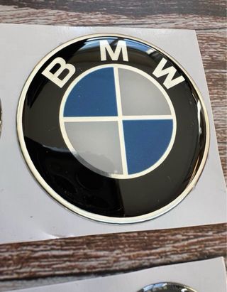 5 EMBLEMAS GEL 3D BMW MOTO CARENADO DEPOSITO LOGO