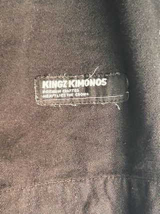 Kimono KNGZ Negro Talla M1