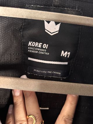 Kimono KNGZ Negro Talla M1