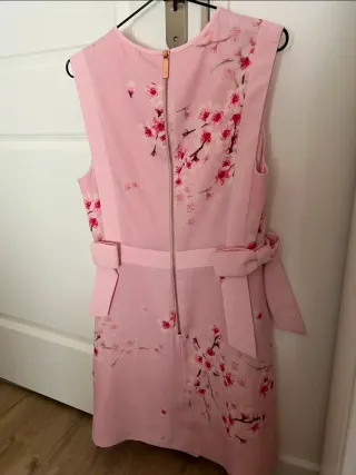 Vestido Ted Baker Rosa Flores