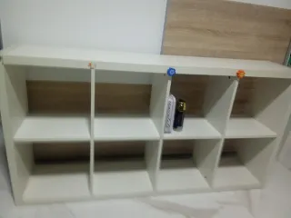 Estantería modular blanca