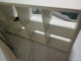 Estantería modular blanca