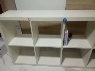 Estantería modular blanca