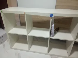 Estantería modular blanca