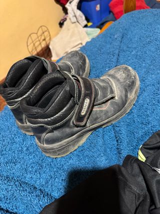 Botas de trabajo negras (3 pares)