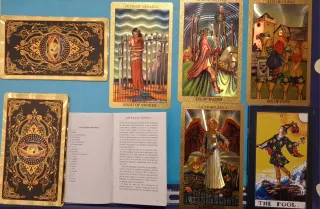 Tarot Gold Rider Waite Español Inglés