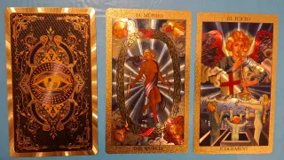 Tarot Gold Rider Waite Español Inglés