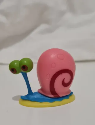 Muñecos George y Caracol Bob Esponja