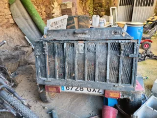 Remolque perros caza 1200x90