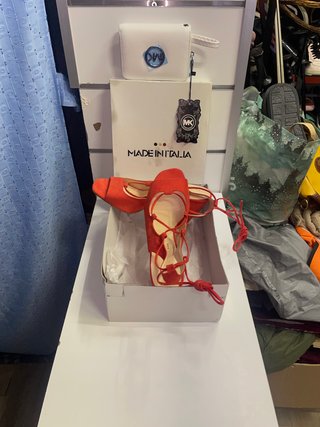Sandalias rojo made in Italy
