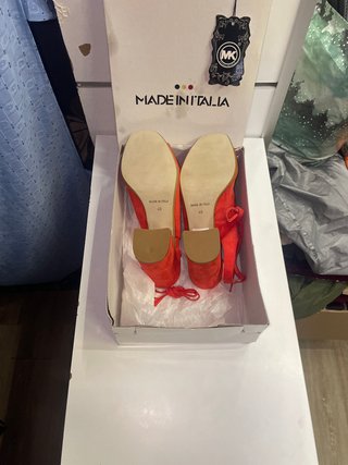 Sandalias rojo made in Italy