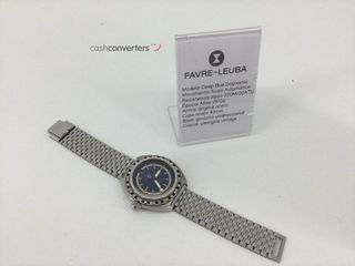 reloj alta gama caballero favre-leuba deep blue daynamic