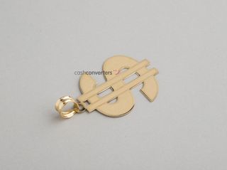 colgante oro 18k
