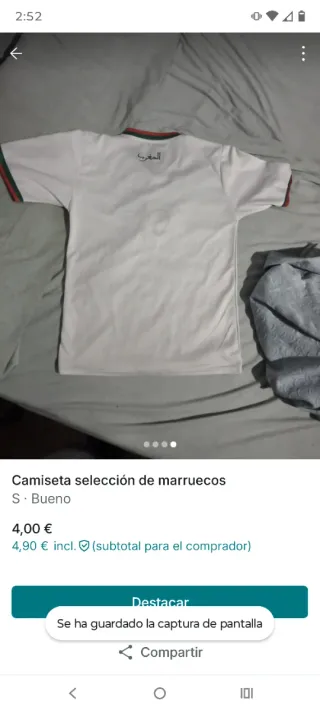 Camiseta Selección Marruecos Puma Talla S