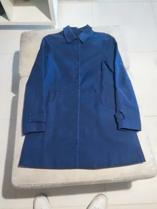Trench Lacoste blu navy taglia M
