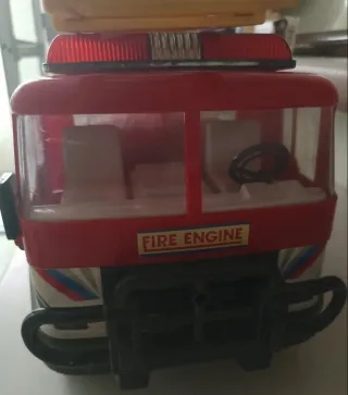 Camión Bomberos Antiguo Grande