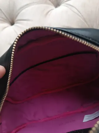 Bolso negro mujer NC cadena dorada