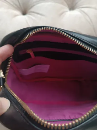 Bolso negro mujer NC cadena dorada