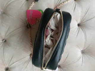 Bolso negro mujer NC cadena dorada