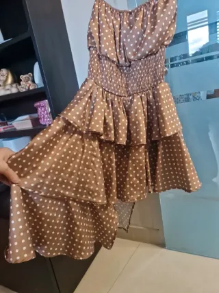 Completo chic gonna e giacca pois