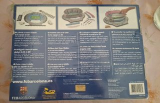 Maqueta Camp Nou FC Barcelona 3D