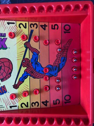 Hulk vs Spiderman Gioco Tennis Magnetico 1978