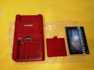 NINTENDO GAME BOY CLASSIC ROJA EN CAJA MATCH SERIA